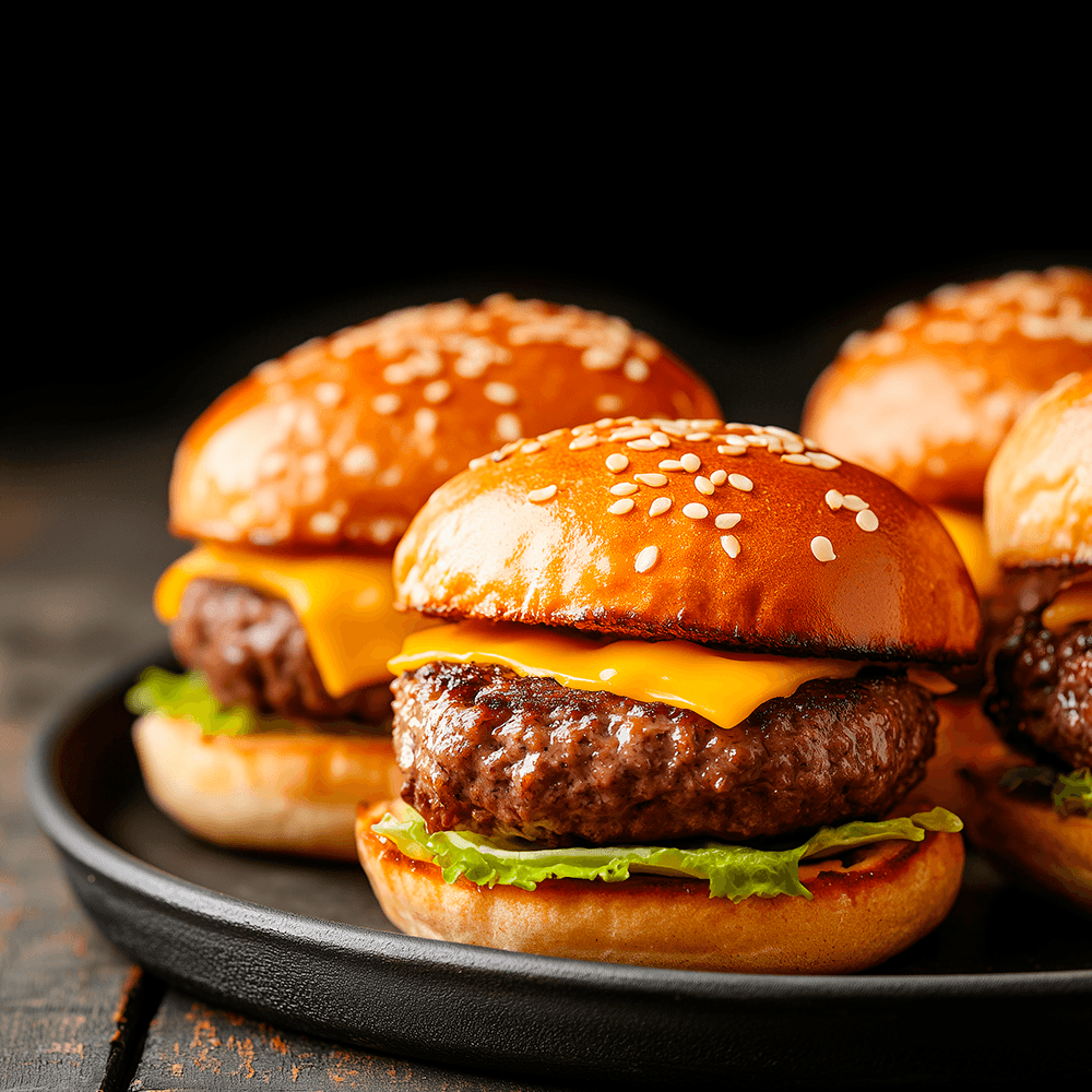 Mini Hamburguer Kids 6 unidades